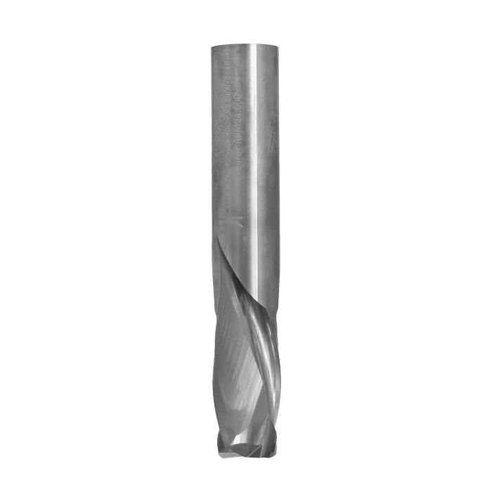 ITA TOOLS frez spiralny kompresyjny pozytyw + negatyw Z2+2 D12,7 I25,4 L76,2 S12,7 wykańczający