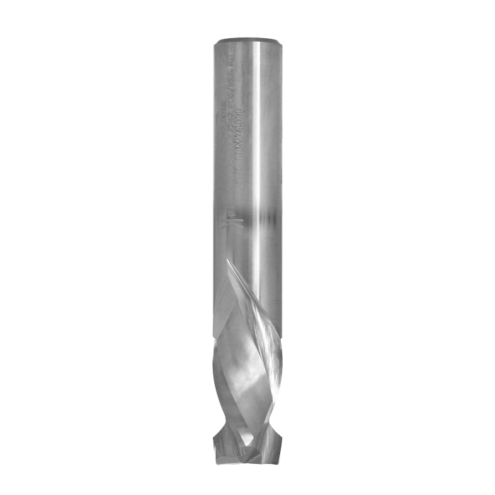 ITA TOOLS frez spiralny kompresyjny pozytyw + negatyw Z2+2 D12,7 I22,22 L76,2 S12,7 wykańczający
