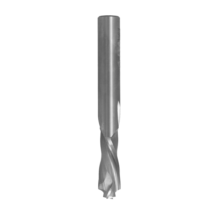 ITA TOOLS frez spiralny kompresyjny pozytyw + negatyw Z2+2 D9,52 I25,4 L76,2 S9,52 wykańczający
