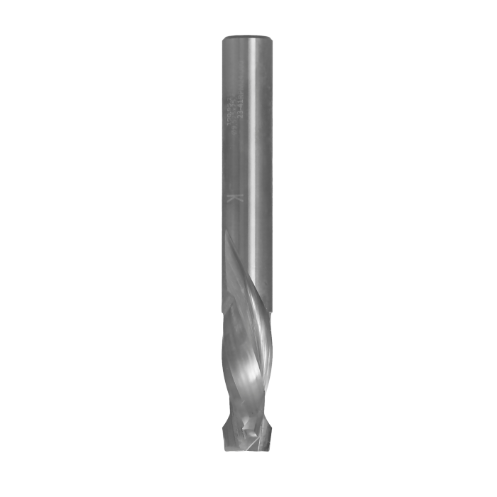 ITA TOOLS frez spiralny kompresyjny pozytyw + negatyw Z2+2 D9,52 I25,4 L76,2 S9,52 wykańczający