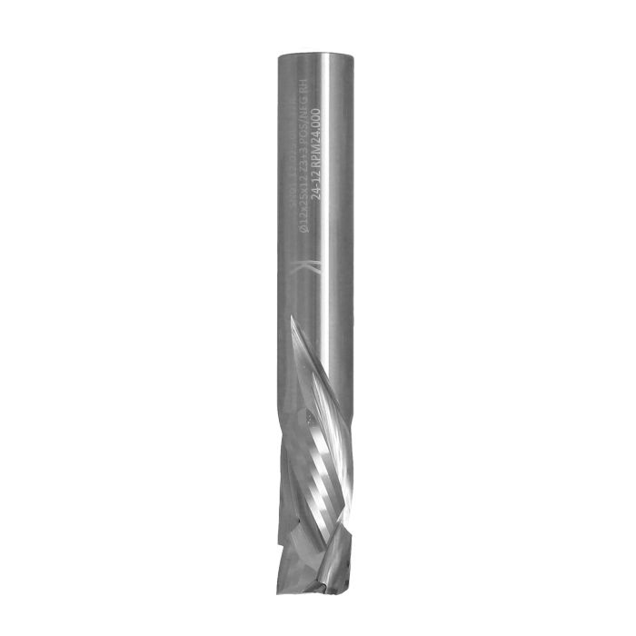 ITA TOOLS frez spiralny kompresyjny pozytyw + negatyw Z3+3 D12 I25 L83 S12 wykańczający