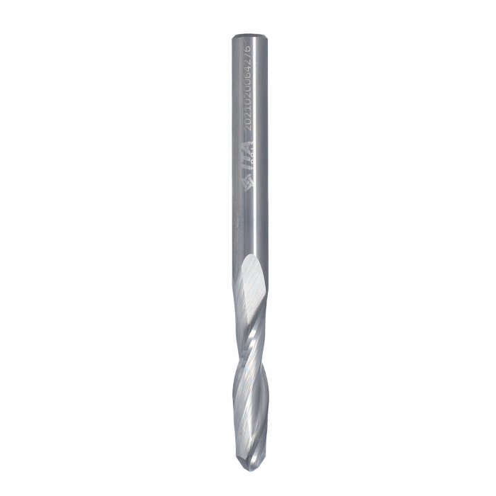 ITA TOOLS frez spiralny kulisty pozytyw Z2 D6 I27 L70 S6 R3 wykańczający