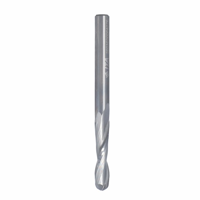 ITA TOOLS frez spiralny kulisty pozytyw Z2 D6 I27 L70 S6 R3 wykańczający