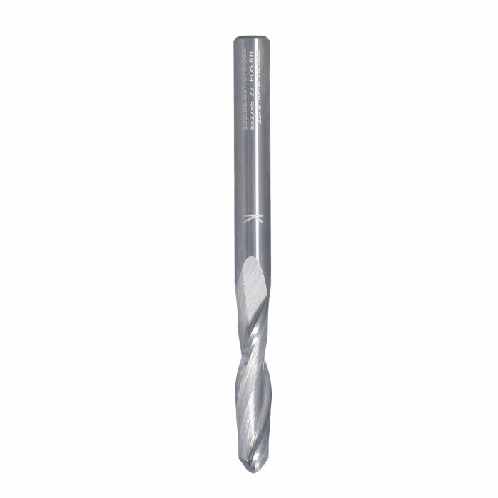 ITA TOOLS frez spiralny kulisty pozytyw Z2 D6 I27 L70 S6 R3 wykańczający