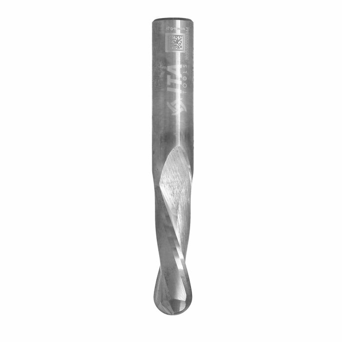 ITA TOOLS frez spiralny kulisty pozytyw Z2 D12 I35 L80 S12 R6 wykańczający