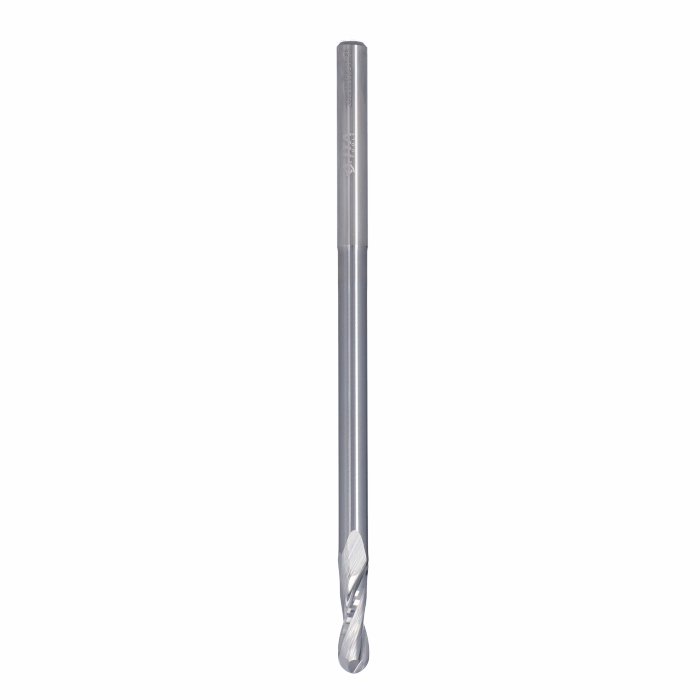 ITA TOOLS frez spiralny kulisty pozytyw Z2 D6 I20 L120 S6 R3 wykańczający