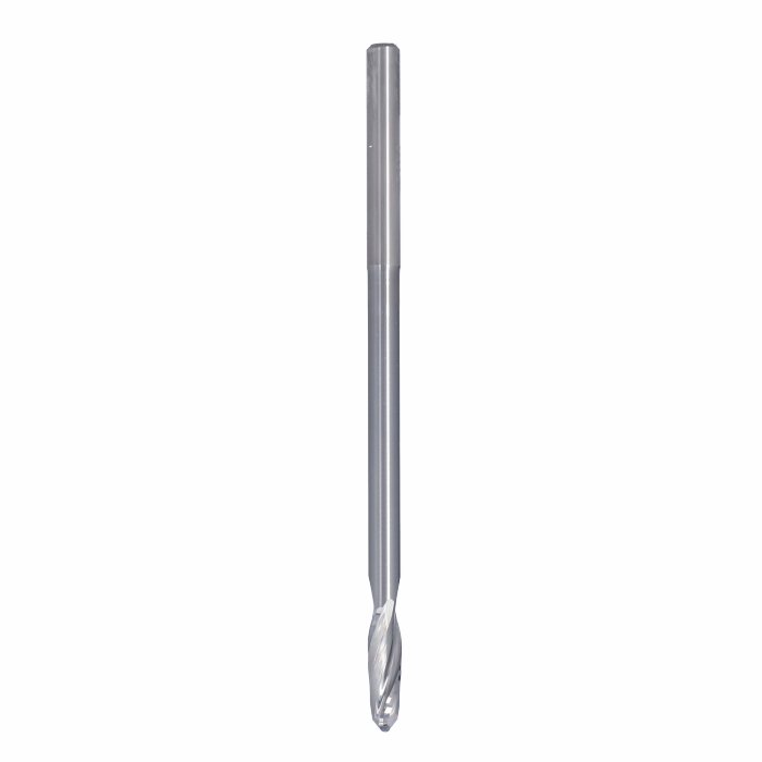 ITA TOOLS frez spiralny kulisty pozytyw Z2 D6 I20 L120 S6 R3 wykańczający