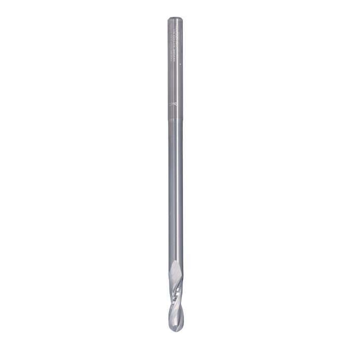 ITA TOOLS frez spiralny kulisty pozytyw Z2 D6 I20 L120 S6 R3 wykańczający