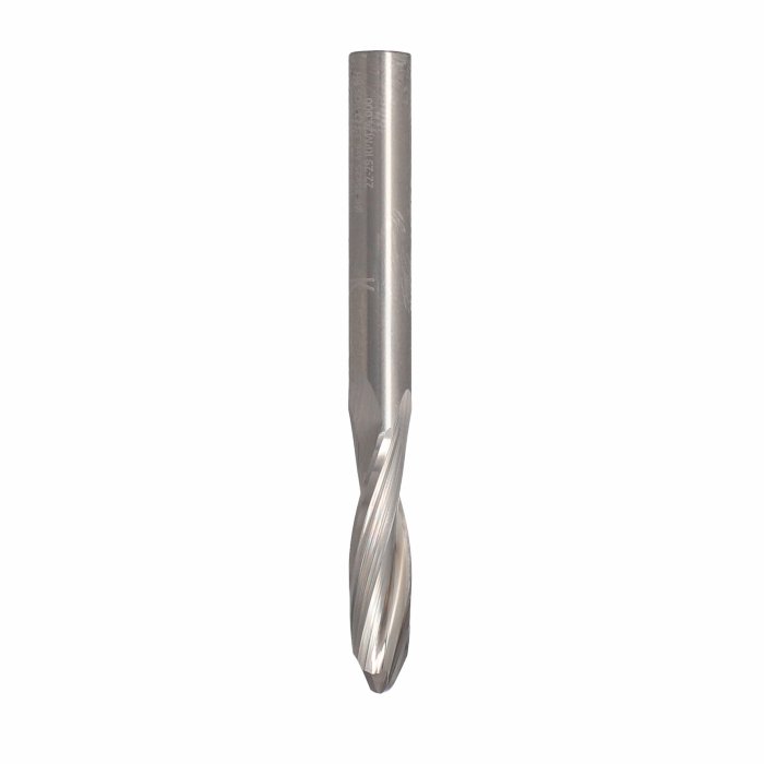 ITA TOOLS frez spiralny kulisty pozytyw Z2 D6,35 I25,4 L63,5 S6,35 R3,175 wykańczający