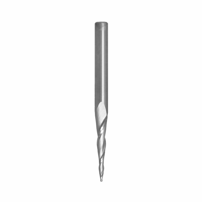 ITA TOOLS frez spiralny kulisto-stożkowy pozytyw Z2 D1,6 I25 L70 S6 R0,8 wykańczający
