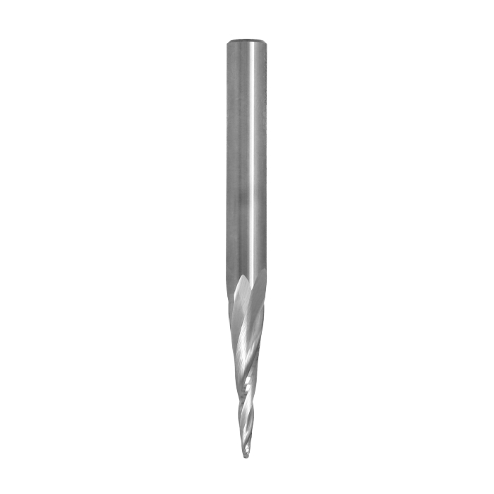 ITA TOOLS frez spiralny kulisto-stożkowy pozytyw Z2 D1,6 I30 L80 S8 R0,8 wykańczający