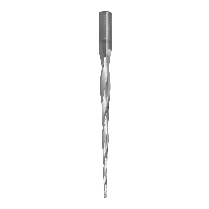 ITA TOOLS frez spiralny kulisto-stożkowy pozytyw Z2 D3 I150 L200 S14 R1,5 wykańczający