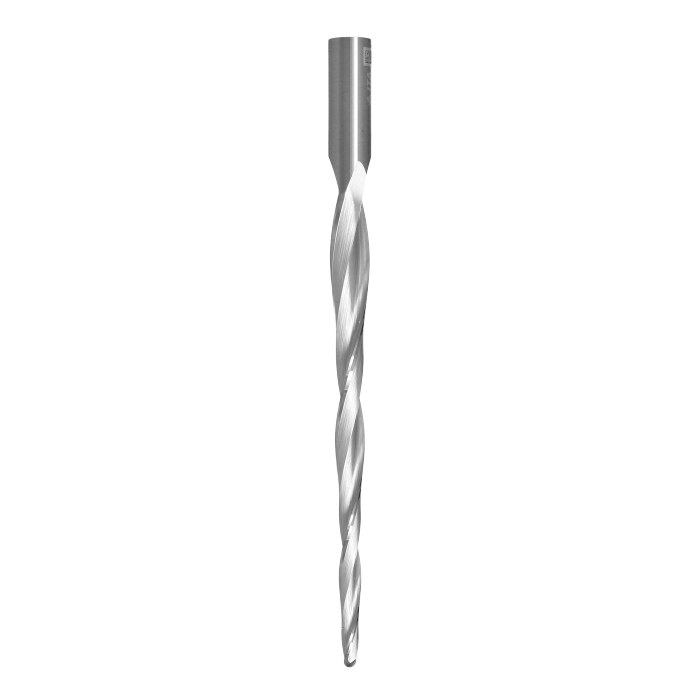 ITA TOOLS frez spiralny kulisto-stożkowy pozytyw Z2 D6 I150 L200 S14 R3 wykańczający