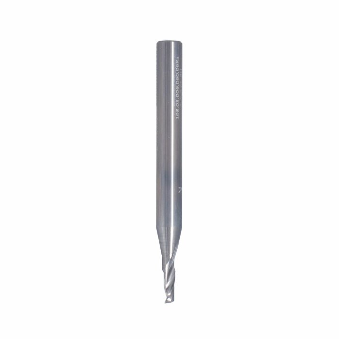 ITA TOOLS frez spiralny do aluminium i tworzyw sztucznych pozytyw Z1 D3 I6 L60 S6 wykańczający