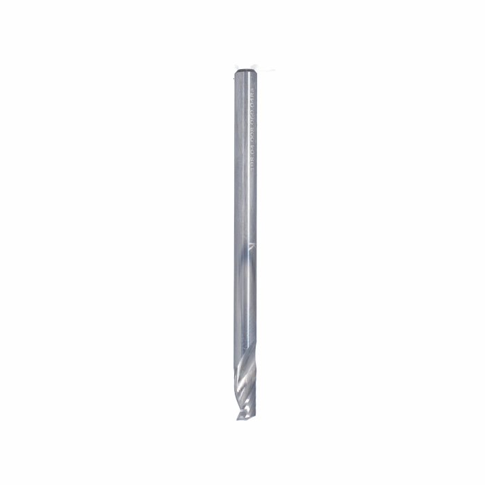 ITA TOOLS frez spiralny do aluminium i tworzyw sztucznych pozytyw Z1 D4 I8 L60 S4 wykańczający
