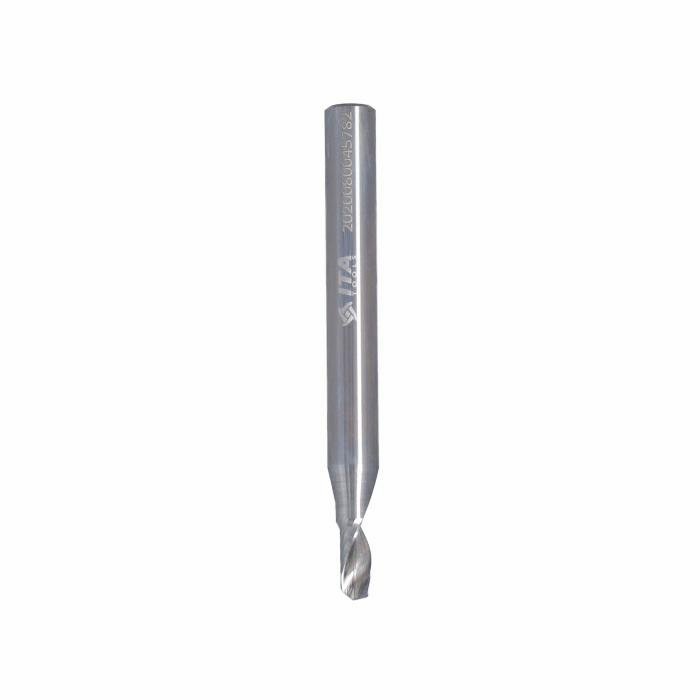 ITA TOOLS frez spiralny do aluminium i tworzyw sztucznych pozytyw Z1 D4 I8 L60 S6 wykańczający
