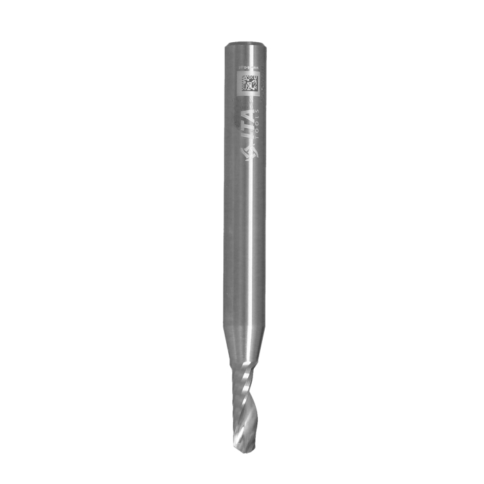 ITA TOOLS frez spiralny do aluminium i tworzyw sztucznych pozytyw Z1 D4 I12 L60 S6 wykańczający