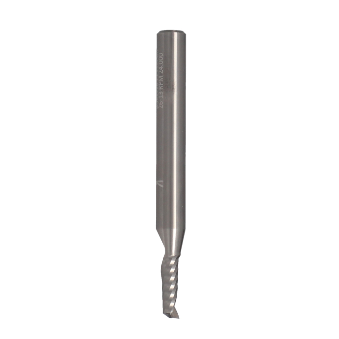 ITA TOOLS frez spiralny do aluminium i tworzyw sztucznych pozytyw Z1 D4 I12 L60 S6 wykańczający