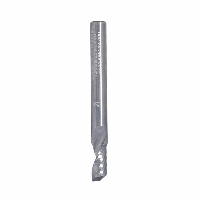 ITA TOOLS frez spiralny do aluminium i tworzyw sztucznych pozytyw Z1 D6 I12 L60 S6 wykańczający