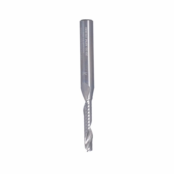 ITA TOOLS frez spiralny do aluminium i tworzyw sztucznych pozytyw Z1 D4 I22 L60 S6 wykańczający