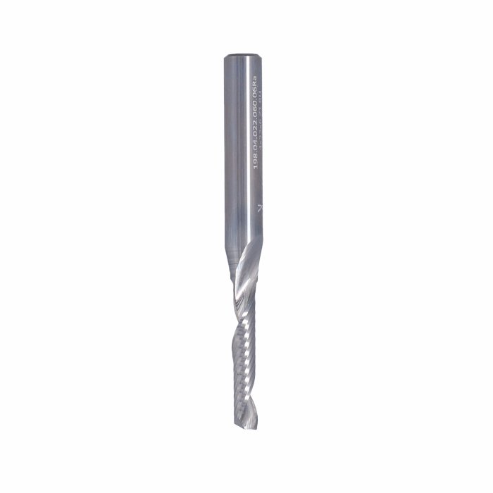 ITA TOOLS frez spiralny do aluminium i tworzyw sztucznych pozytyw Z1 D4 I22 L60 S6 wykańczający