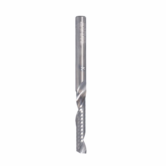 ITA TOOLS frez spiralny do aluminium i tworzyw sztucznych pozytyw Z1 D8 I45 L100 S8 wykańczający