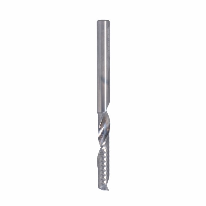 ITA TOOLS frez spiralny do aluminium i tworzyw sztucznych pozytyw Z1 D8 I45 L100 S8 wykańczający