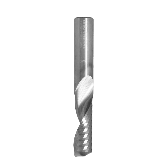 ITA TOOLS frez spiralny do aluminium i tworzyw sztucznych pozytyw Z1 D12 I35 L80 S12 wykańczający