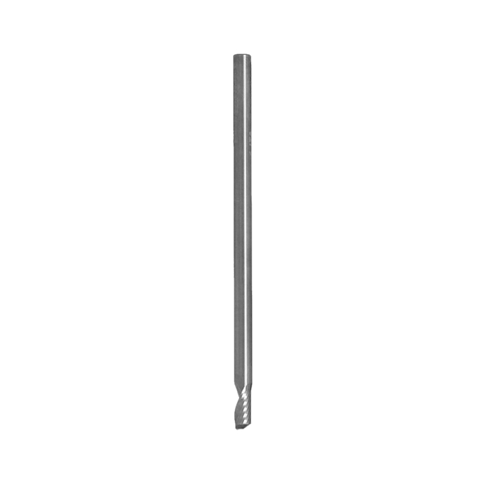 ITA TOOLS frez spiralny do aluminium i tworzyw sztucznych pozytyw Z1 D3,18 I6,35 L63,5 S3,18 wykańczający