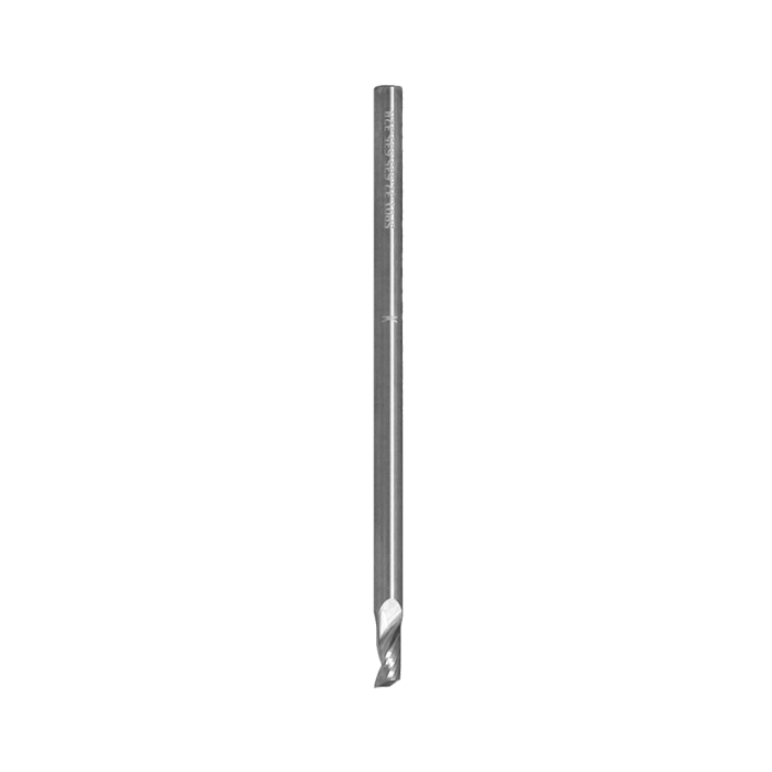 ITA TOOLS frez spiralny do aluminium i tworzyw sztucznych pozytyw Z1 D3,18 I6,35 L63,5 S3,18 wykańczający