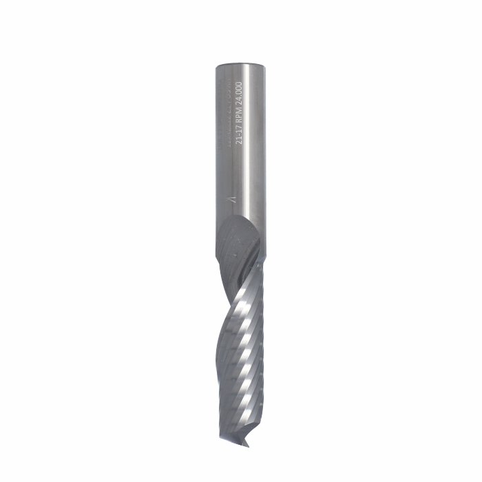 ITA TOOLS frez spiralny do aluminium i tworzyw sztucznych pozytyw Z1 D12 I42 L90 S12 wykańczający