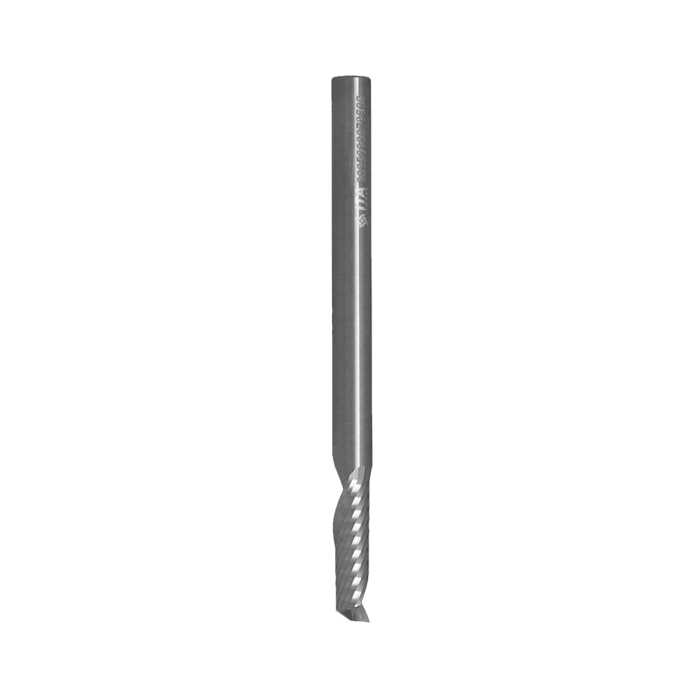 ITA TOOLS frez spiralny do aluminium i tworzyw sztucznych pozytyw Z1 D4,76 I15,87 L63,5 S4,76 wykańczający