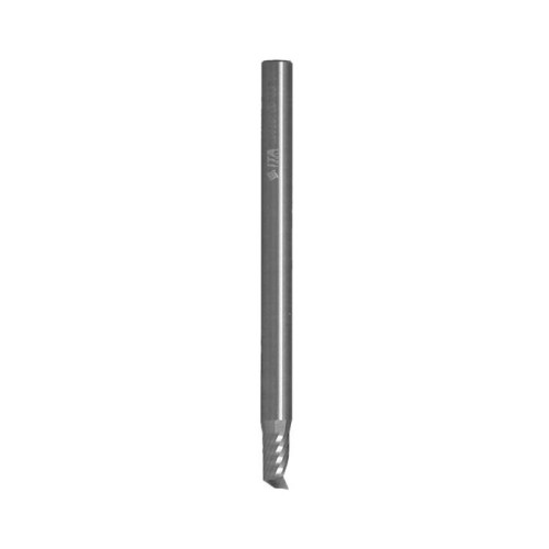 ITA TOOLS frez spiralny do aluminium i tworzyw sztucznych pozytyw Z1 D4,76 I7,9 L63,5 S4,76 wykańczający