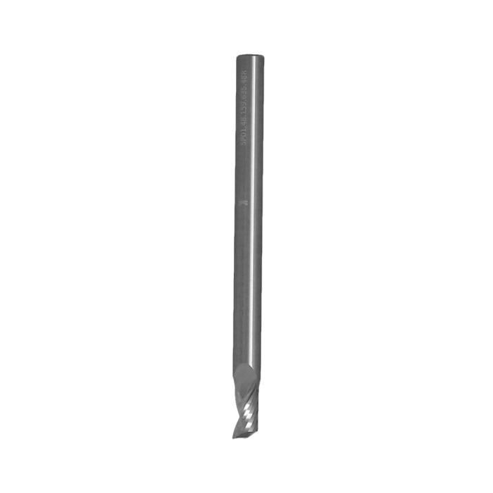 ITA TOOLS frez spiralny do aluminium i tworzyw sztucznych pozytyw Z1 D4,76 I7,9 L63,5 S4,76 wykańczający