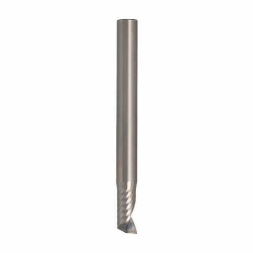 ITA TOOLS frez spiralny do aluminium i tworzyw sztucznych pozytyw Z1 D6,35 I12,7 L63,5 S6,35 wykańczający