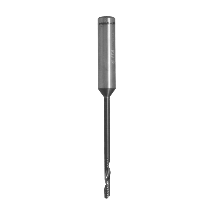 ITA TOOLS frez spiralny do aluminium pozytyw Z1 D3 I16 L80 S8 wykańczający powłoka HC