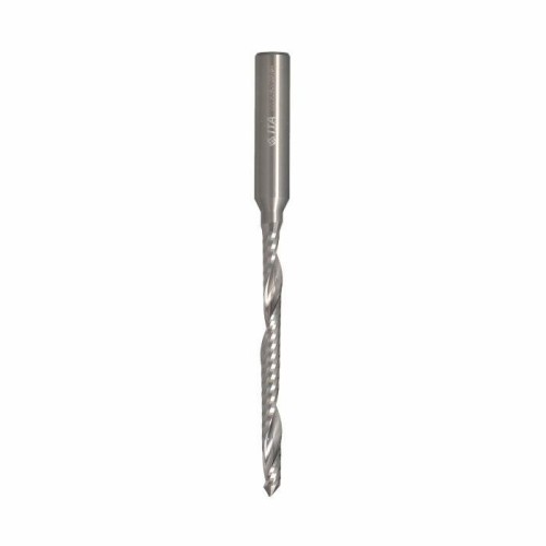 ITA TOOLS frez spiralny do aluminium i tworzyw sztucznych negatyw Z1 D5 I58 L95 S8 wykańczający