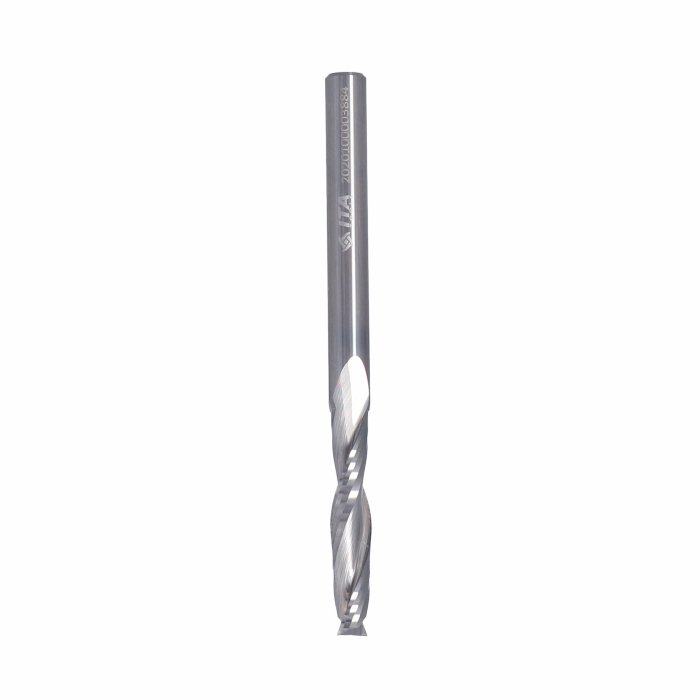 ITA TOOLS frez spiralny do aluminium i tworzyw sztucznych pozytyw Z2 D6 I32 L80 S6 wykańczający