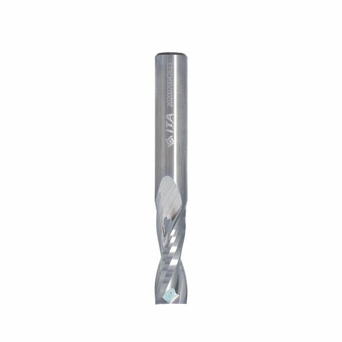ITA TOOLS frez spiralny do aluminium i tworzyw sztucznych pozytyw Z2 D8 I22 L60 S8 wykańczający
