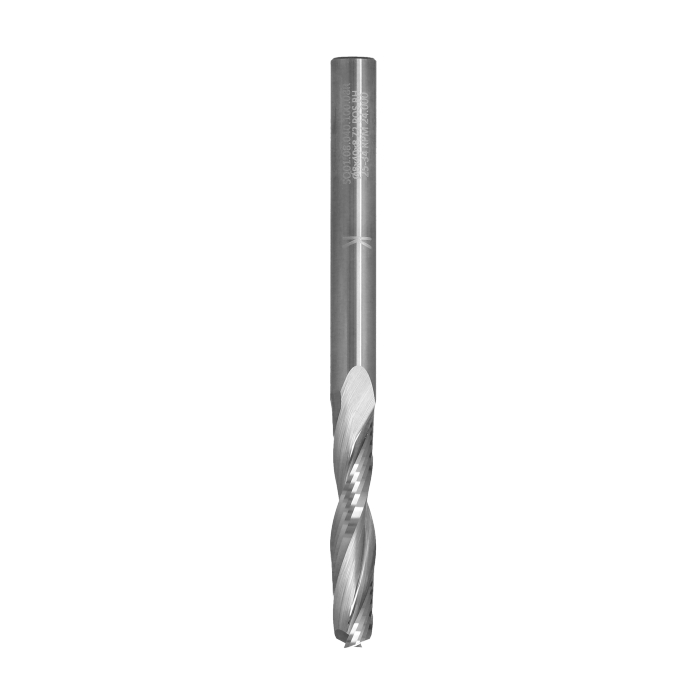 ITA TOOLS frez spiralny do aluminium i tworzyw sztucznych pozytyw Z2 D8 I40 L100 S8 wykańczający