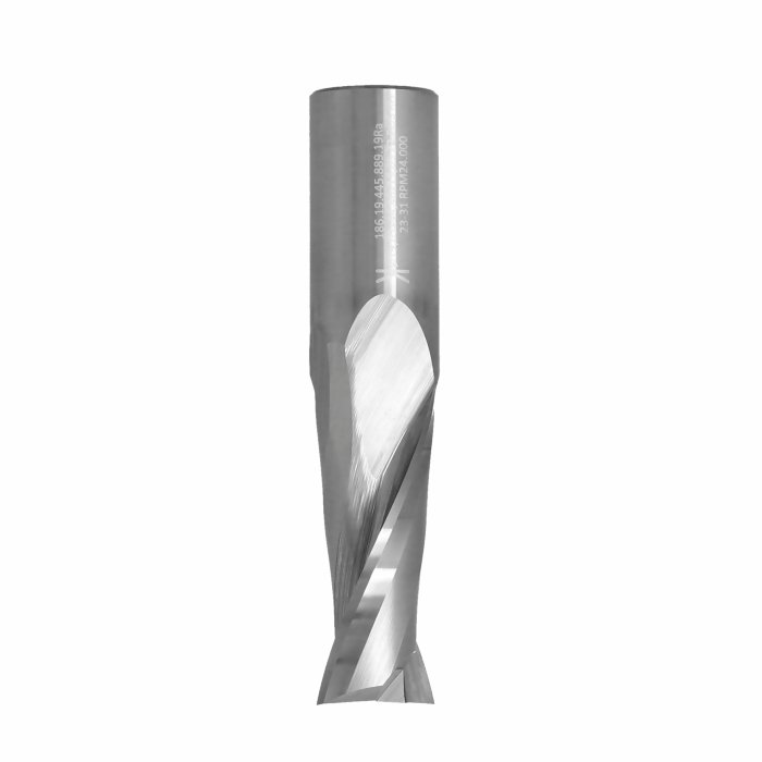 ITA TOOLS frez spiralny do aluminium i tworzyw sztucznych pozytyw Z2 D19,05 I44,46 L88,9 S19,05 wykańczający