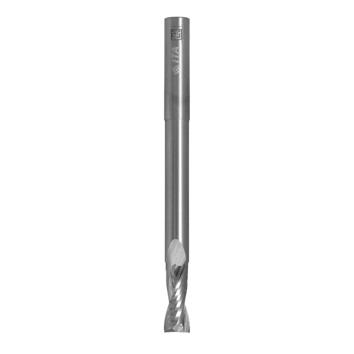ITA TOOLS frez spiralny do aluminium i tworzyw sztucznych pozytyw Z2 D10 I25 L120 S10 wykańczający