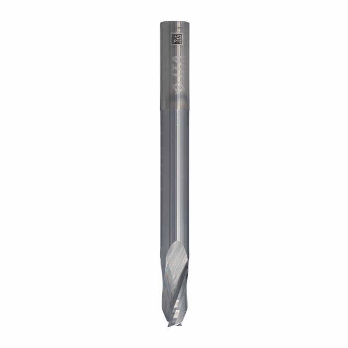 ITA TOOLS frez spiralny do aluminium i tworzyw sztucznych pozytyw Z2 D12 I25 L120 S12 wykańczający
