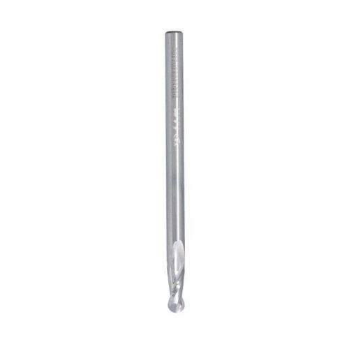 ITA TOOLS frez spiralny kulisty R2 do aluminium i tworzyw sztucznych pozytyw Z2 D4 I10 L60 S4 wykańczający