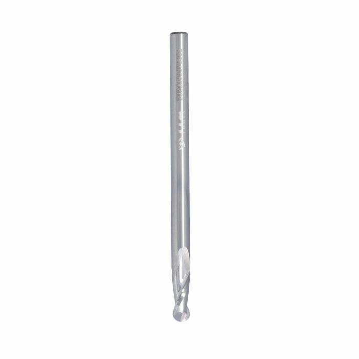 ITA TOOLS frez spiralny kulisty R2 do aluminium i tworzyw sztucznych pozytyw Z2 D4 I10 L60 S4 wykańczający