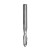 ITA TOOLS frez spiralny kulisty R3,17 do aluminium i tworzyw sztucznych pozytyw Z2 D6,35 I25,4 L63,5 S6,35 wykańczający