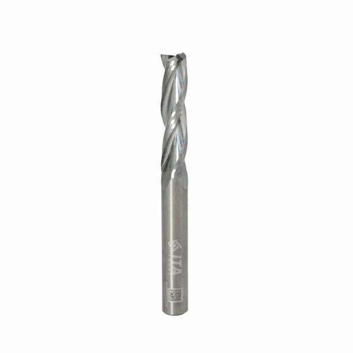 ITA TOOLS frez spiralny do aluminium i tworzyw sztucznych pozytyw Z3 D8 I35 L80 S8 wykańczający