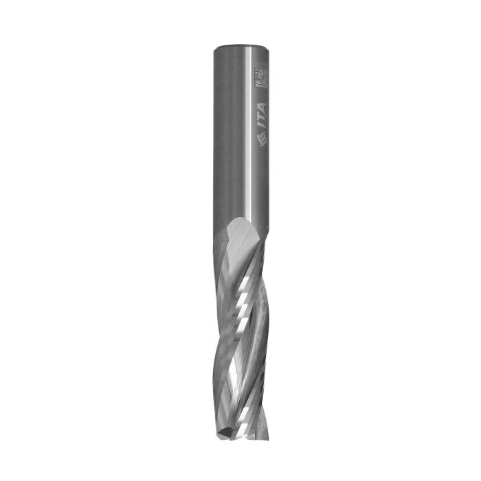 ITA TOOLS frez spiralny do aluminium i tworzyw sztucznych pozytyw Z3 D16 I55 L110 S16 wykańczający