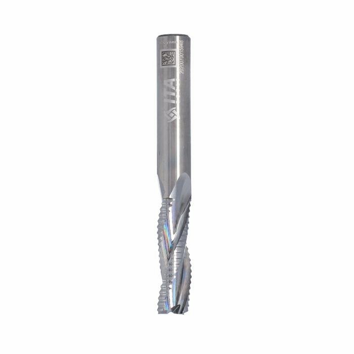 ITA TOOLS frez spiralny do aluminium i tworzyw sztucznych pozytyw Z3 D10 I32 L80 S10 zgrubny