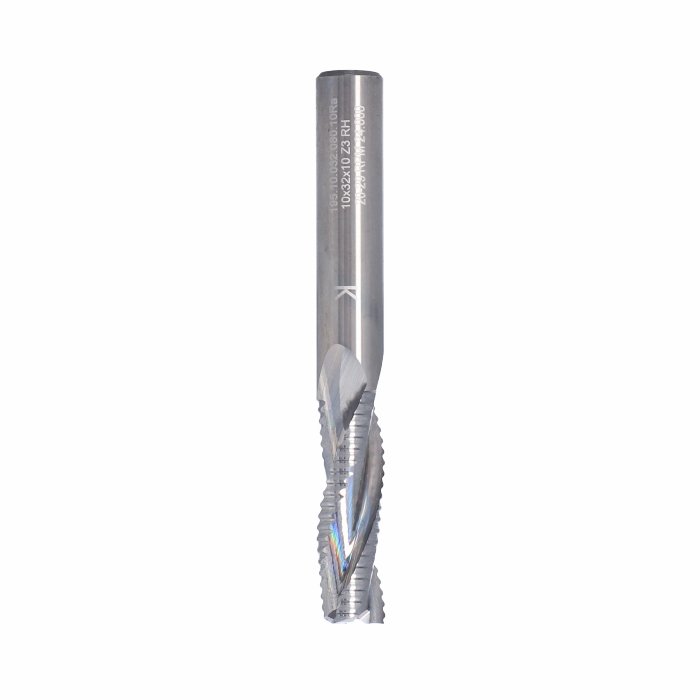 ITA TOOLS frez spiralny do aluminium i tworzyw sztucznych pozytyw Z3 D10 I32 L80 S10 zgrubny